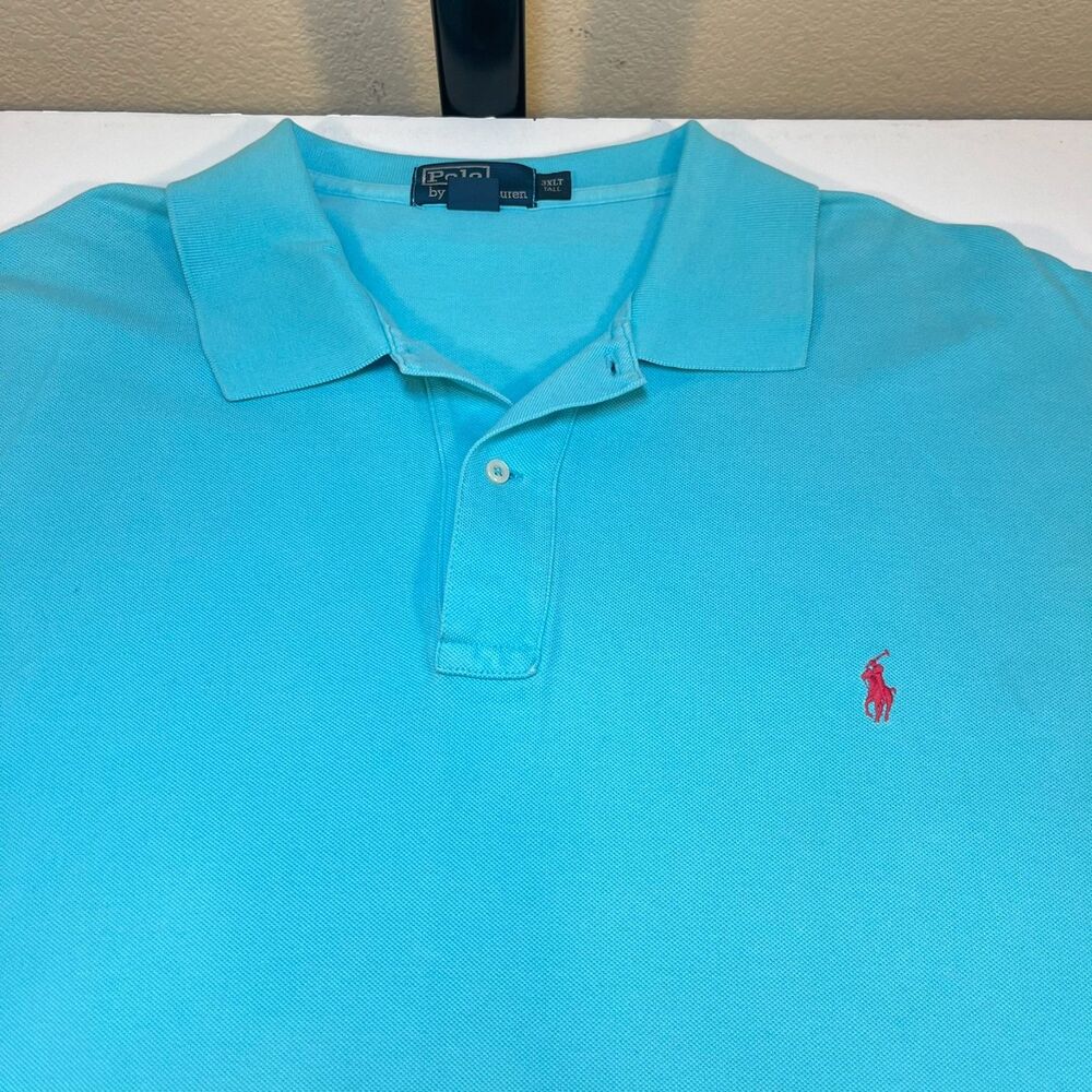 Polo Ralph Lauren Knit Fabric Shirt Sz Mens 3XLT Tall